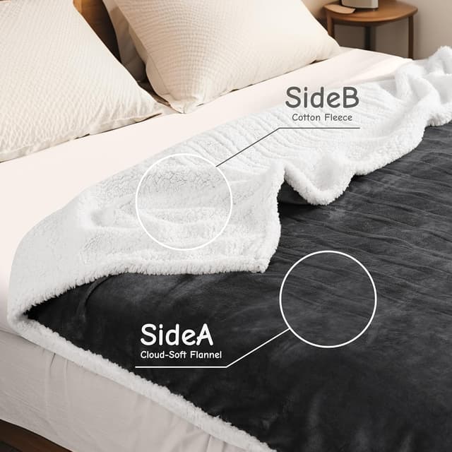 Detalle de Manta Electric Heated Blanket 72x84in, 6 Heat Settings