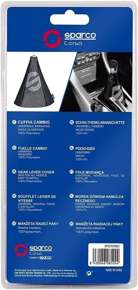 Thumbnail 3 de Fuelle sparco para pomo de cambio negro ⚙