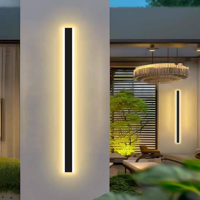 Detalle de Wloyimo 100cm 40W Outdoor Dimmable Wall Light