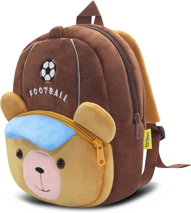 Detalle de PROTAURI sac à dos enfant 1 à 4 ans motif ourson footballeur (cartable maternelle léger)
