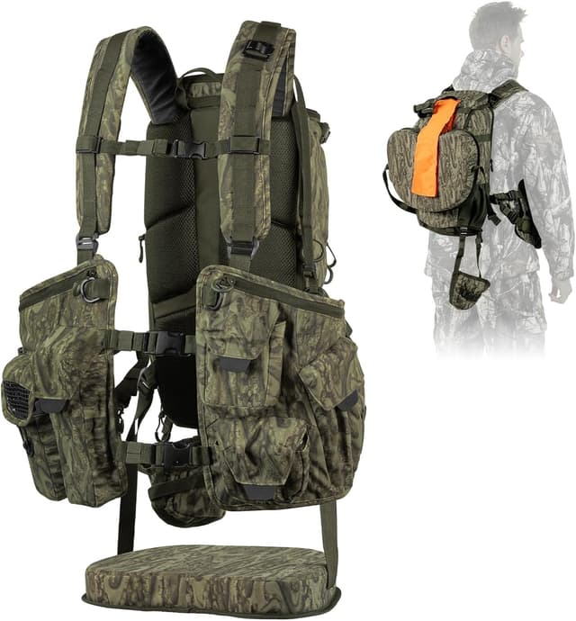 Detalle de Extremus BearHauler Turkey Hunting Vest (Convertible Daypack) by KastKing