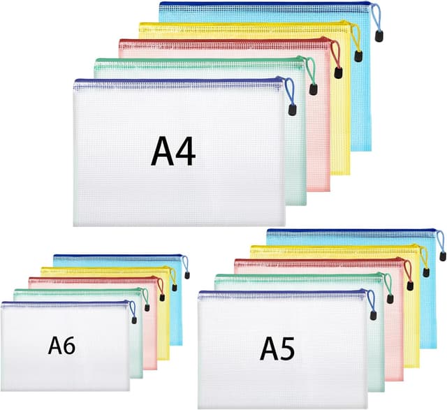 Detalle de Hemiks Dokumententaschen 15 Stück A4/A5/A6