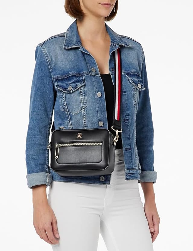 Detalle de Tommy Hilfiger Bolso Bandolera Mujer Iconic Camera 📸