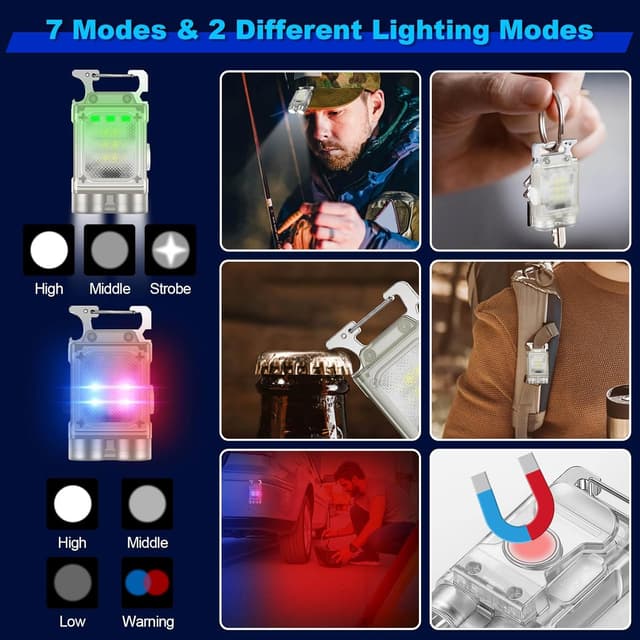 Thumbnail 3 de Fsiviim Torches 500,000 lumens rechargeable torch 🔦