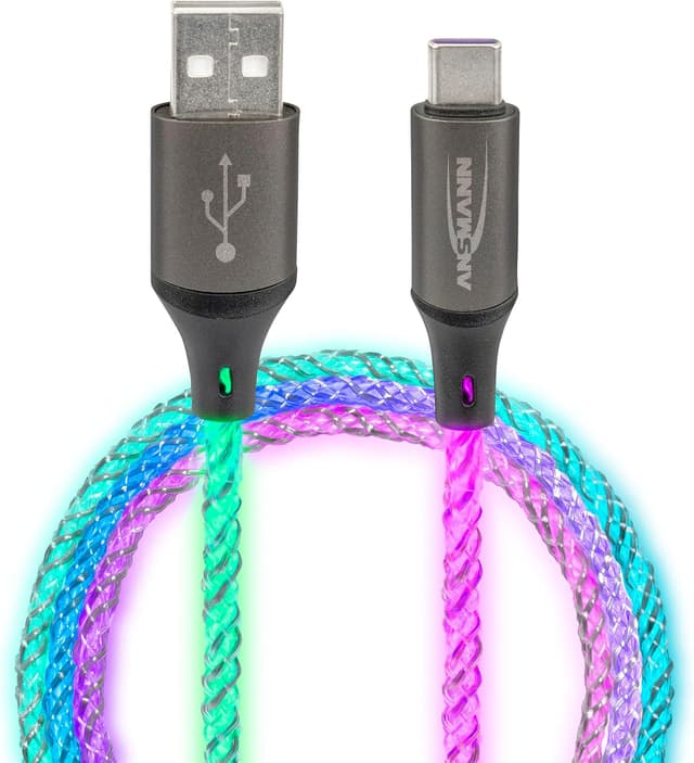 Detalle de Ansmann USB‑A auf USB‑C Ladekabel
