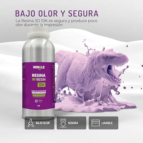 Thumbnail 5 de WINKLE Resina 3D 10K Púrpura 1 kg