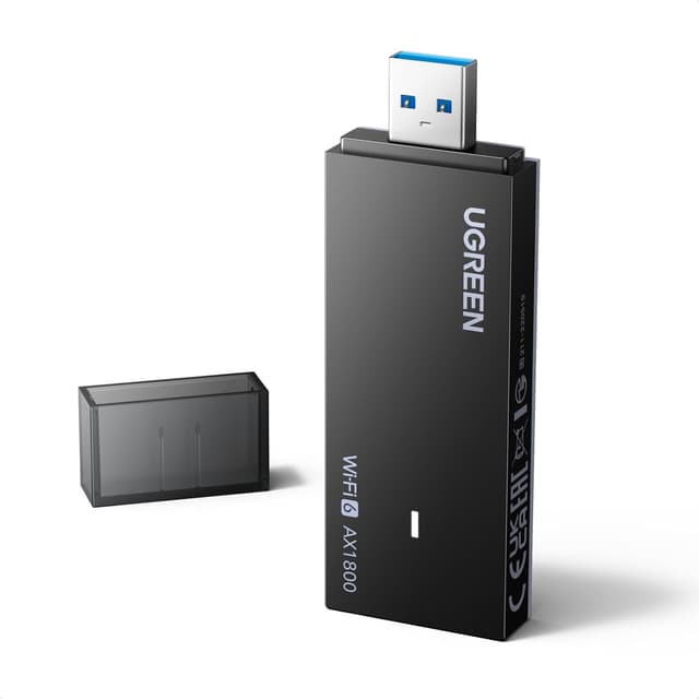 Detalle de UGREEN AX1800 Wi‑Fi 6 USB adapter for PC