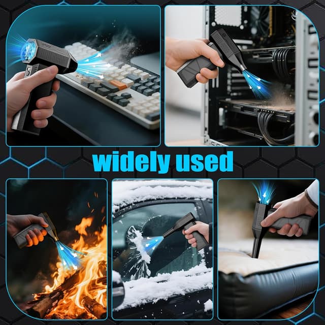 Thumbnail 6 de Air Duster 130000RPM Portable 3‑Gear