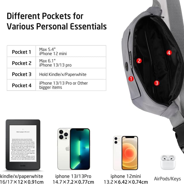 Thumbnail 6 de COOWONE Dog Walking Bag Treat Pouch