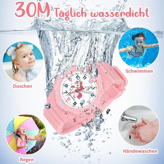 Thumbnail 2 de TENOCK Reloj infantil con luz nocturna 30 m