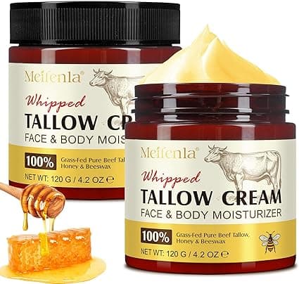 Detalle de Sebo de Res Orgánico para la Piel y Rostro 🐄