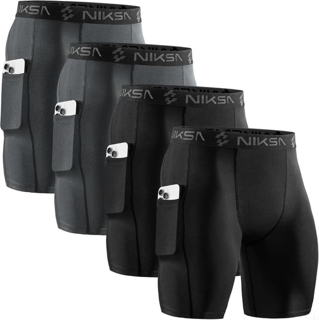 Thumbnail 6 de Niksa Compression Shorts 2-Pack with Pocket