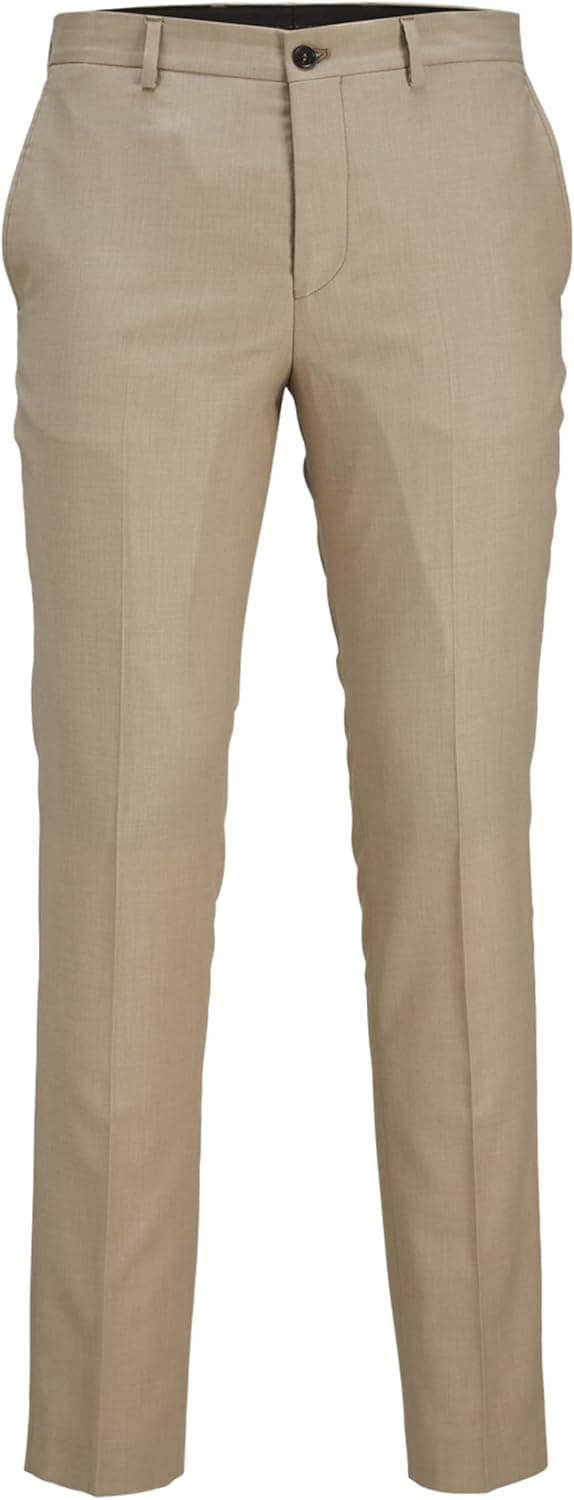 Detalle de JACK & JONES Junior pantaloni da abito JPRSOLAR Tailored, slim fit molto aderente