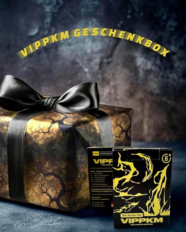 Detalle 2 de VIPPKM 100 Karten Set Sammelkarten 🎴