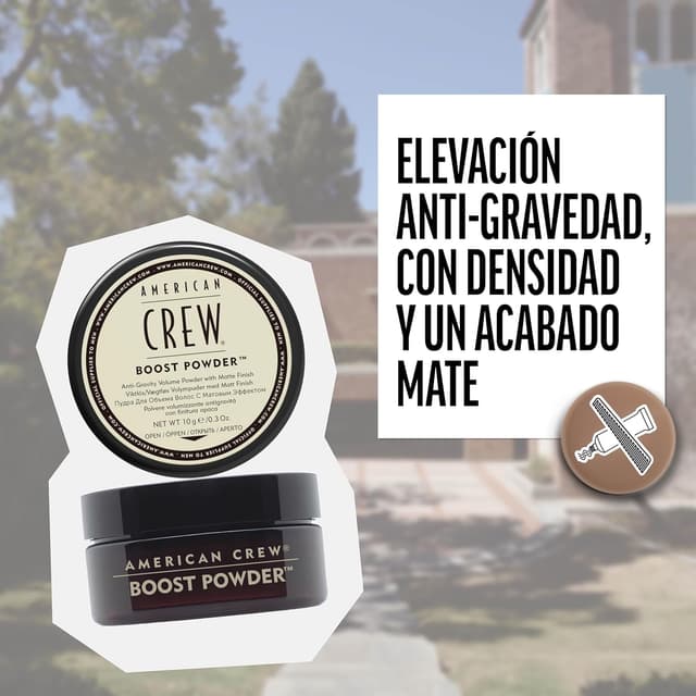 Detalle 2 de American Crew Boost Powder polvo voluminizador para cabello