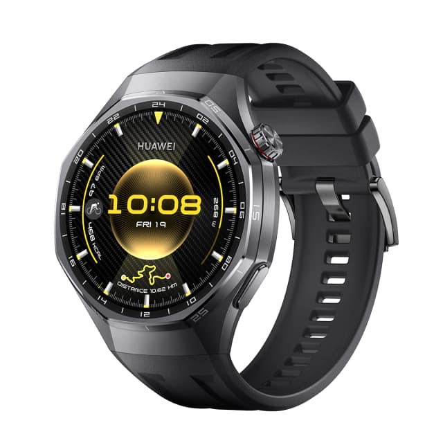 Detalle de Huawei Watch GT 6 Pro 46 mm correa caucho negra Smartwatch