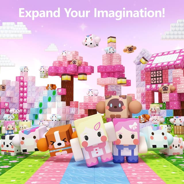 Thumbnail 1 de GobiDex Magnetische Bausteine Figuren 8 Stück