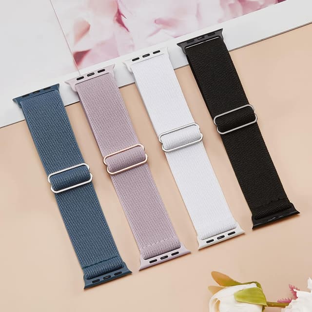 Thumbnail 6 de CCnutri 4 Pack Stretchy Nylon Watch Strap