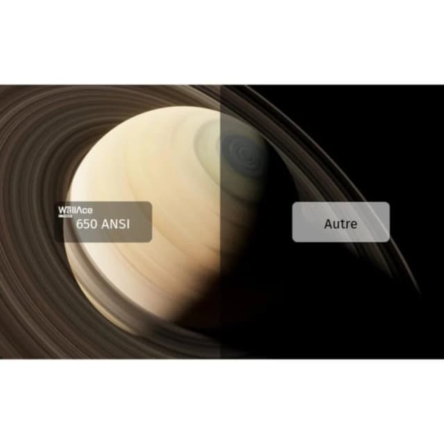 Detalle de Wallace Saturn Q9 proyector 650 ANSI lúmenes