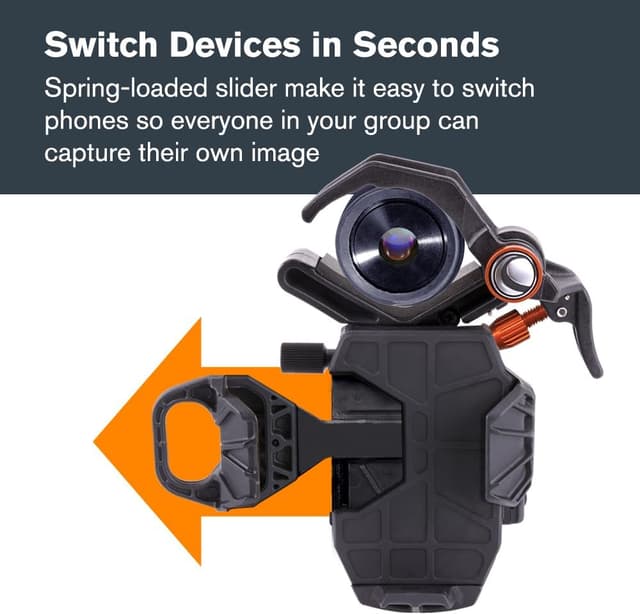 Thumbnail 6 de Celestron 81055 NexYZ: adattatore universale smartphone a 3 assi per digiscopia