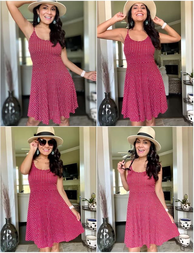 Thumbnail 4 de Robe d’été florale à bretelles UNibelle XS-XXL