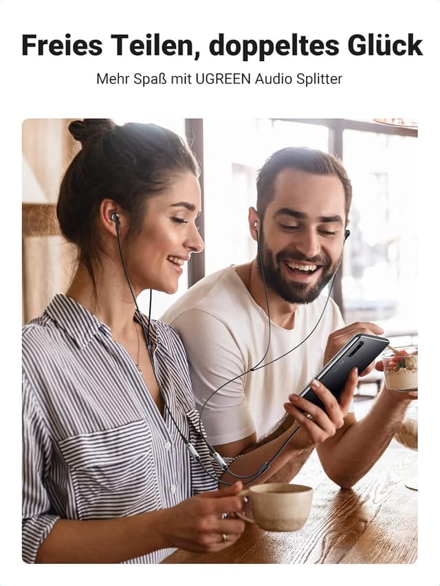 Thumbnail 6 de UGREEN Audio Splitter 3,5mm 20 cm