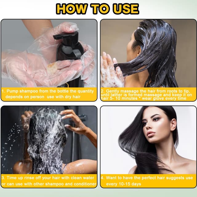 Thumbnail 6 de 3-in-1 Hair Dye Shampoo for Gray Hair