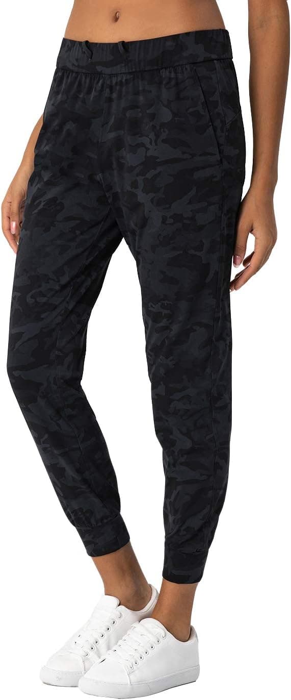 Detalle de AJISAI Women's Joggers Drawstring Pockets Lounge Pants