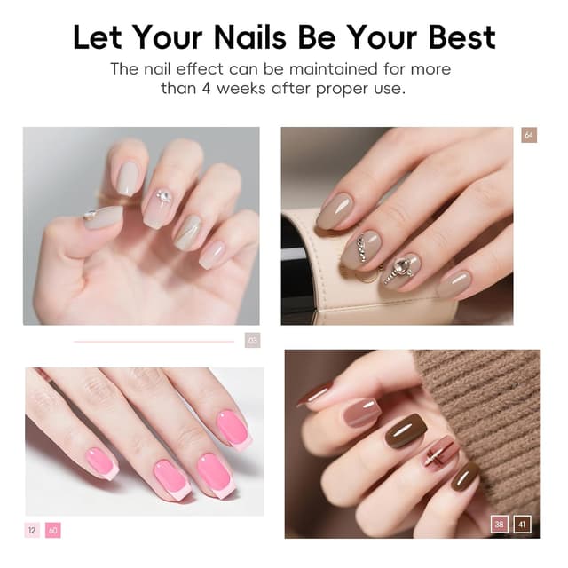 Thumbnail 6 de PEACECOLOR Gel NĂ€gel Set 22 Farben đ