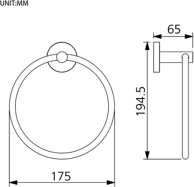 Thumbnail 1 de GRIFEMA IBIZA-G30104 porta salviette anello