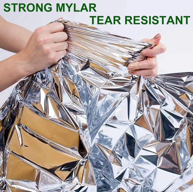 Detalle 2 de HONYAO Emergency Blankets 3pcs