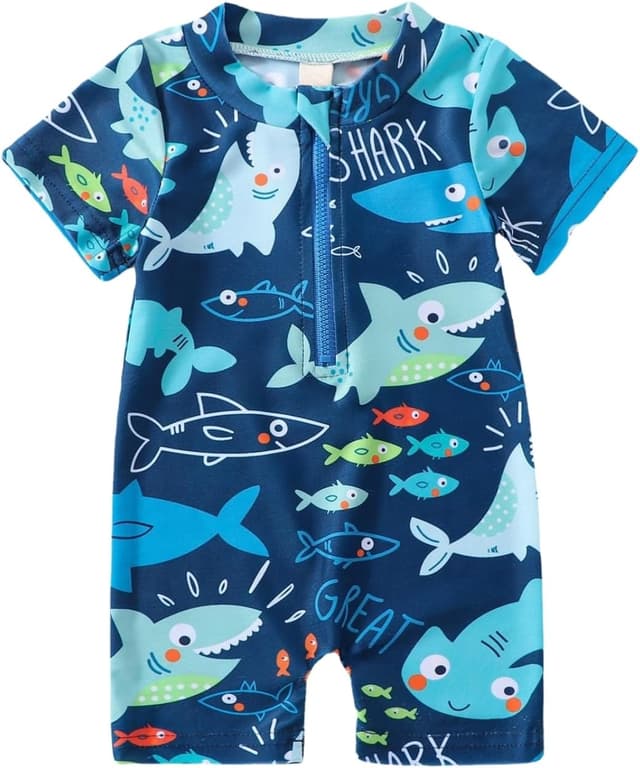 Detalle de HAGOT Costume da Bagno per Neonato con cerniera e protezione solare