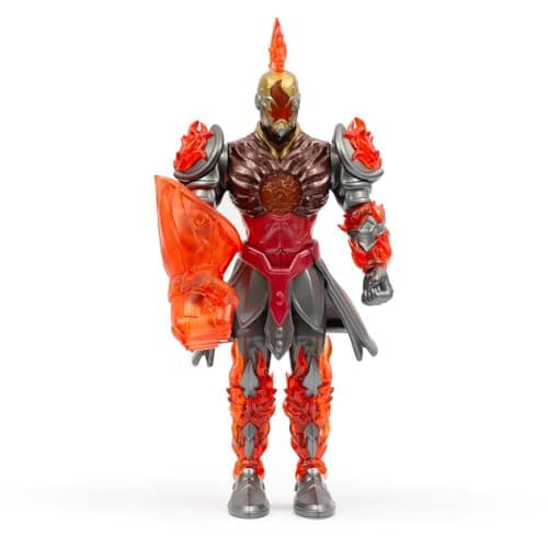 Detalle 2 de Gormiti Fireon con Arma y Armadura Metálica