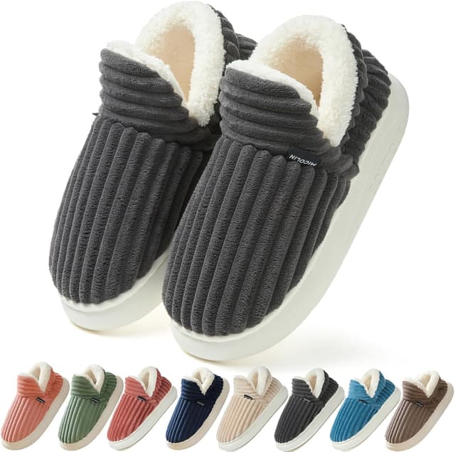 Thumbnail 5 de Coswind Pantofole Invernali unisex in peluche con memory foam
