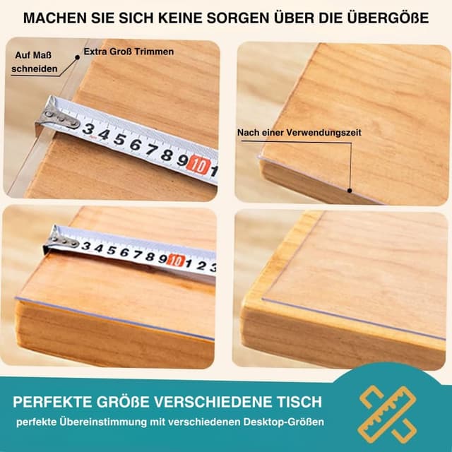 Thumbnail 3 de Artwelt Tischdecke Transparent 2.0mm Glasklar