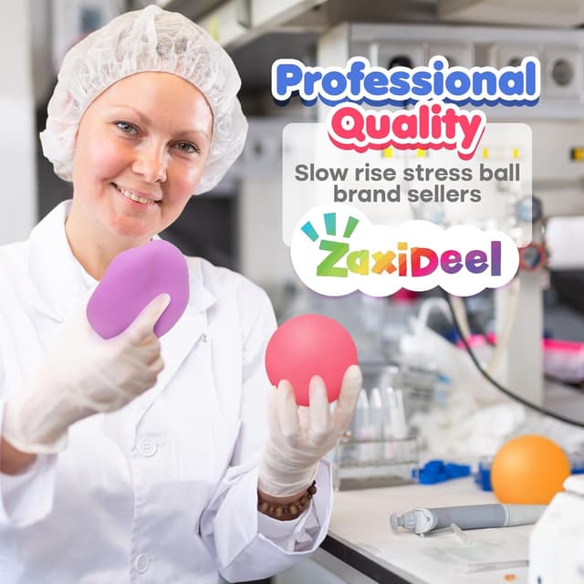 Thumbnail 5 de Slow Rising Stress Ball 50 Pack