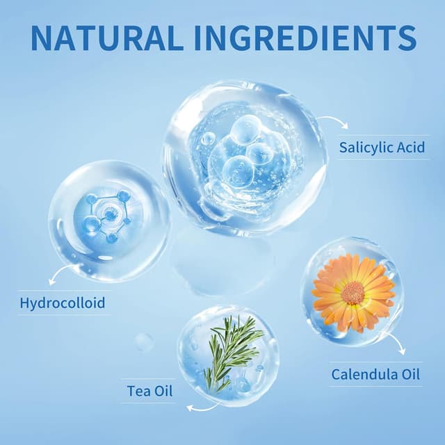 Detalle 2 de Daolyo Pimple Patches 300-count acne stickers