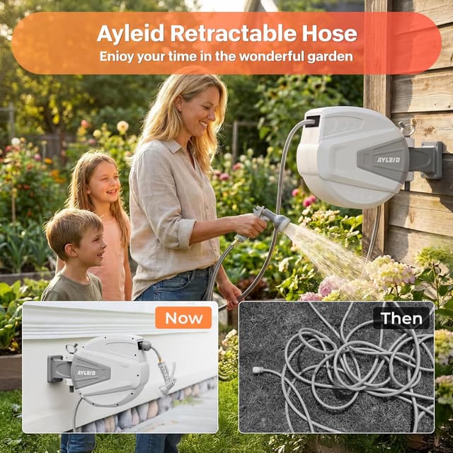 Detalle 2 de Ayleid Retractable Hose Reel 100 ft