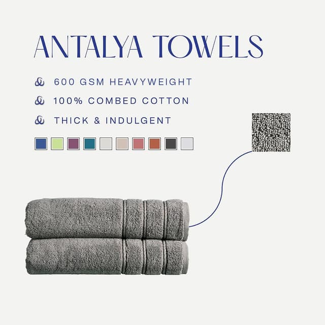 Thumbnail 3 de Christy Antalya Large Bath Towels 600GSM