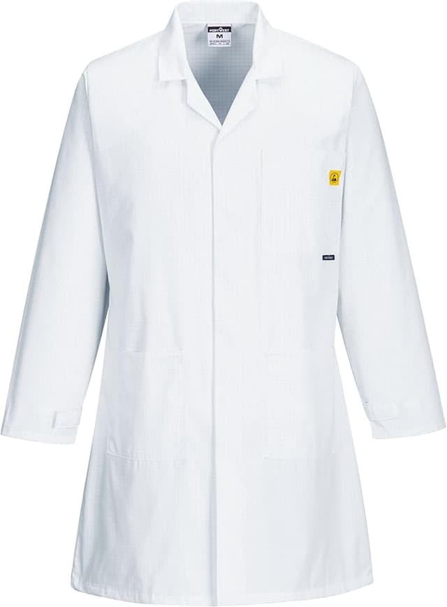 Imagen de Portwest Bata Esd Antiestática Blanco XXXL ⚡ en OfertitasTOP