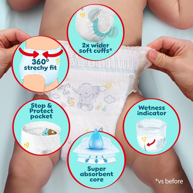 Thumbnail 5 de Pampers Premium Protection Size 6 👶