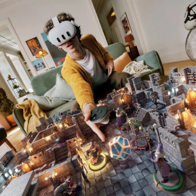 Detalle de Meta Quest 3 512GB inkl. BlueBuilt PC Link-Kabel und Elite Strap