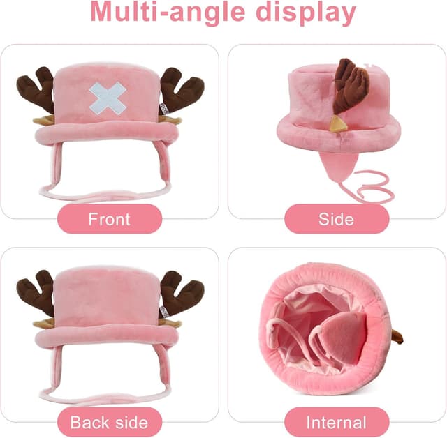 Detalle 1 de Anime Cosplay Hut Chopper, 20 cm