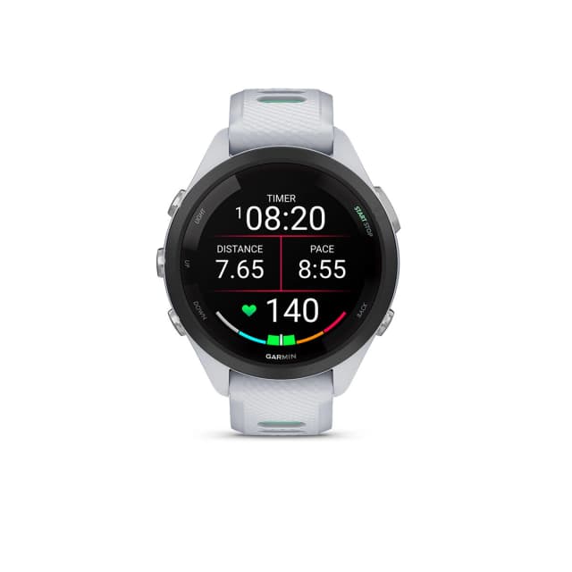 Detalle de Garmin Forerunner 265S smartwatch con GPS para running (reacondicionado a estrenar)