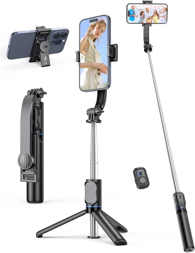 Detalle de Selfie Stick 106 cm ausziehbar mit Fernbedienung đ€ł