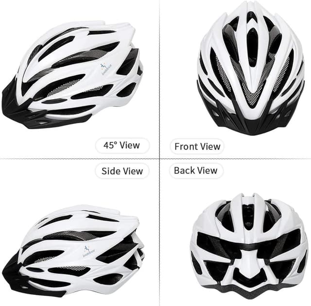 Detalle de ioutdoor Premium Fahrradhelm mit abnehmbarer Sonnenblende und Insektennetz (CE/CPSC)