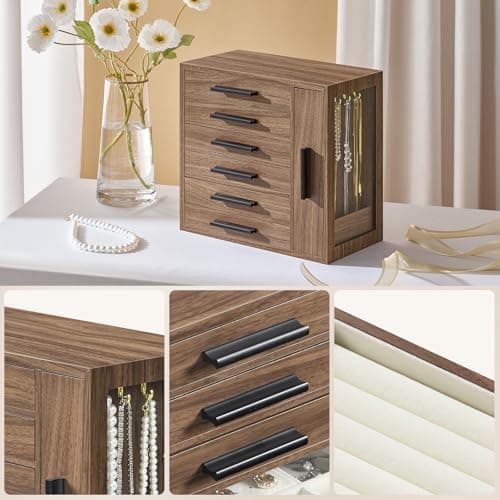 Thumbnail 7 de HOOBRO EBH12JB04 joyero 6 niveles