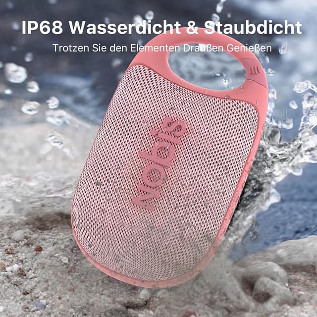 Detalle 2 de NOBIS Clip N1 Bluetooth Lautsprecher 24h 🔊