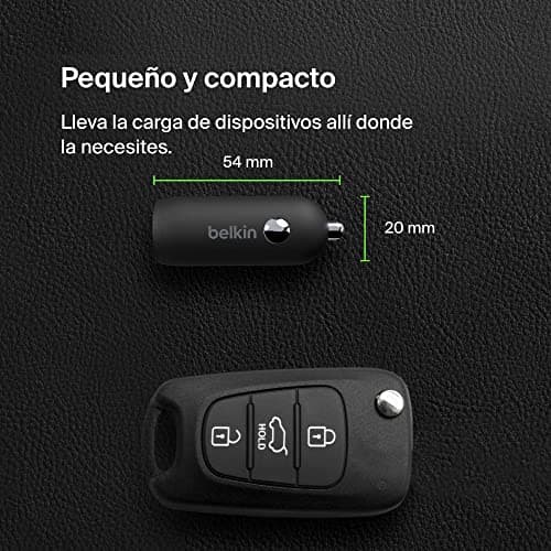 Thumbnail 4 de Belkin BoostCharge Cargador Rápido para Coche 30W