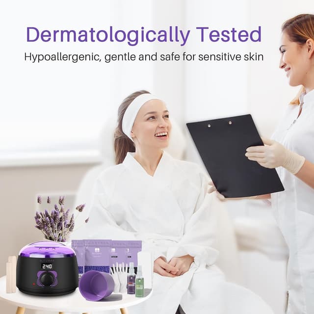 Thumbnail 2 de BLITZWAX Brazilian and Bikini Waxing Kit 51 pcs